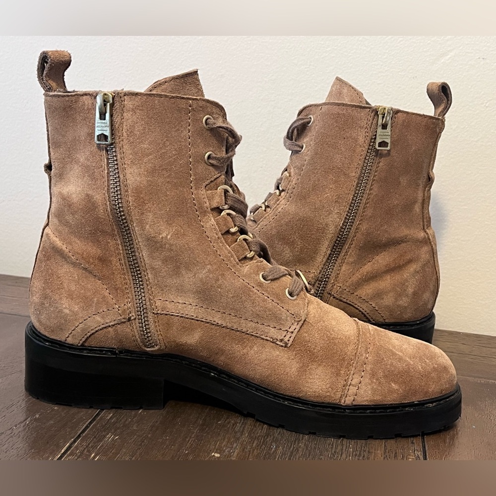 All Saints Kyle Suede Boots size 41 Women’s size 10 - Picture 5 of 11